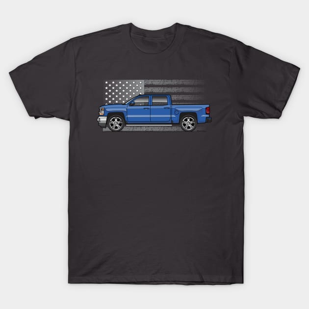 Blue Crew Cab T-Shirt by JRCustoms44